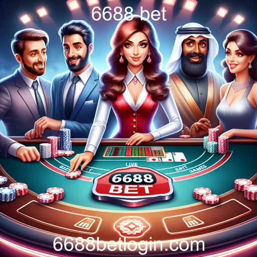 A Emoção dos Jogos Ao Vivo no 6688 Bet